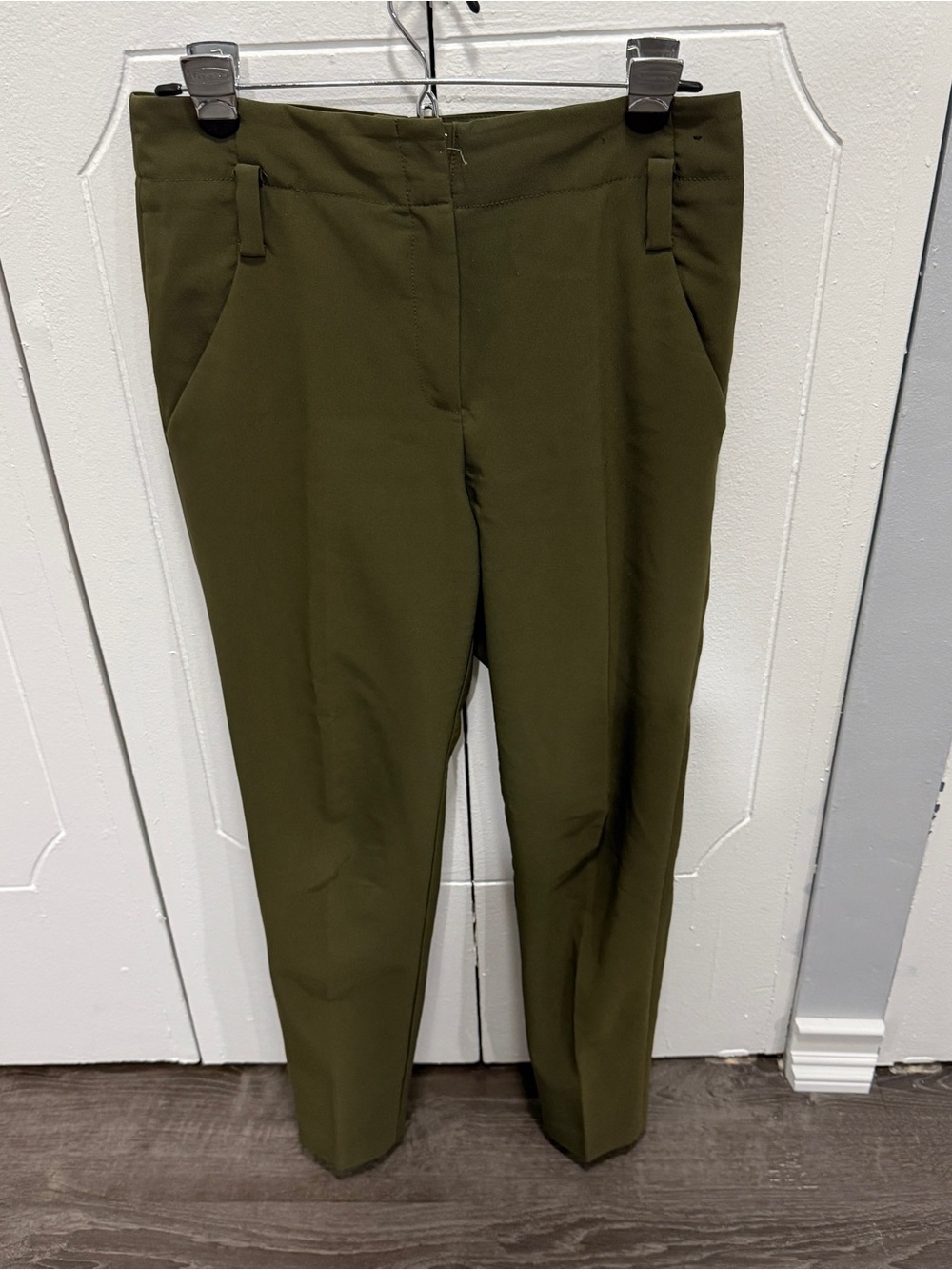 New York & Company Green High Rise Pants